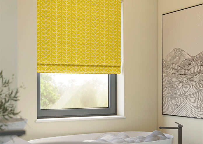 Orla Kiely Linear Stem, Sunflower - Twist&Fit Roman Blind - Image 5